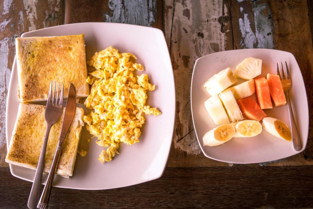 Eten bij of ergens in de buurt van het hostel

