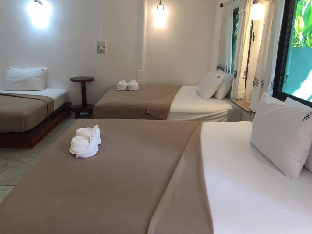 Khao Sok Jungle Huts Resort - Camera Familiare Con Balcone