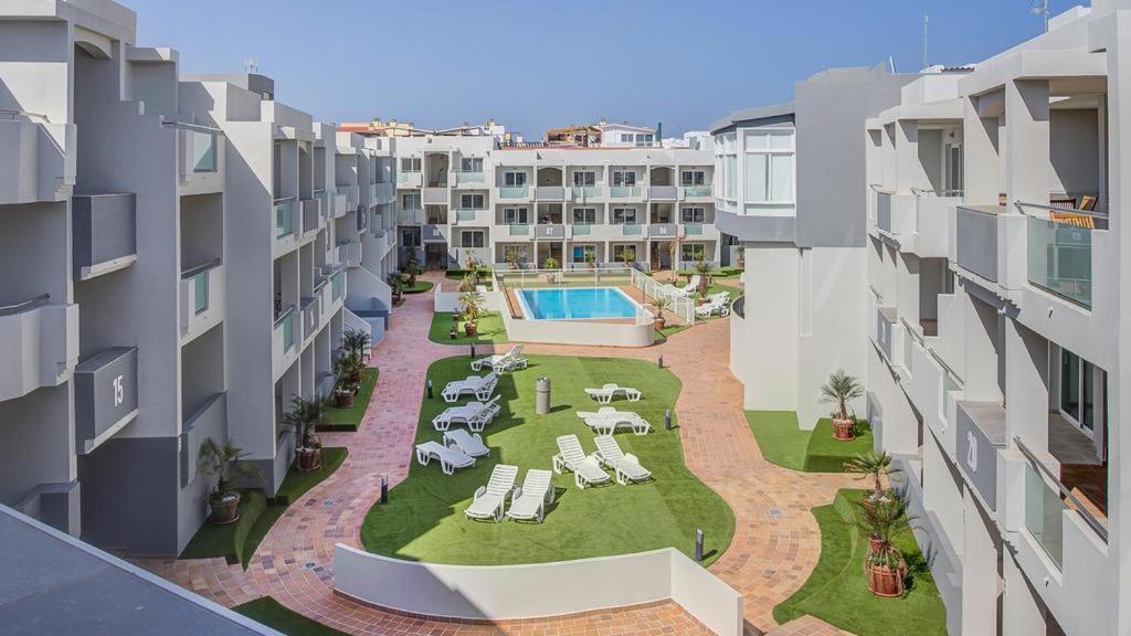 The swimming pool at or close to Sun Edelweiss