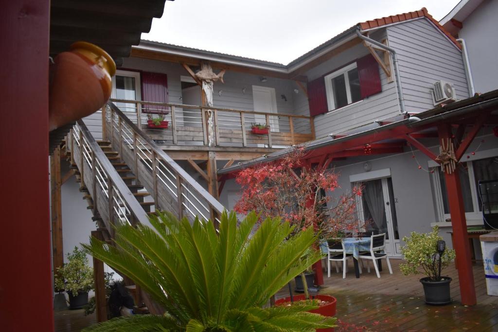 Budova, kde se bed and breakfast nachází