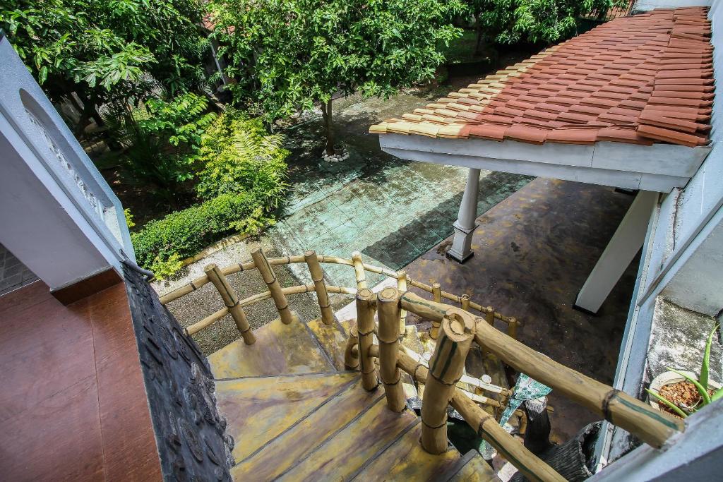 Balkón nebo terasa v ubytování New Okay Hotel