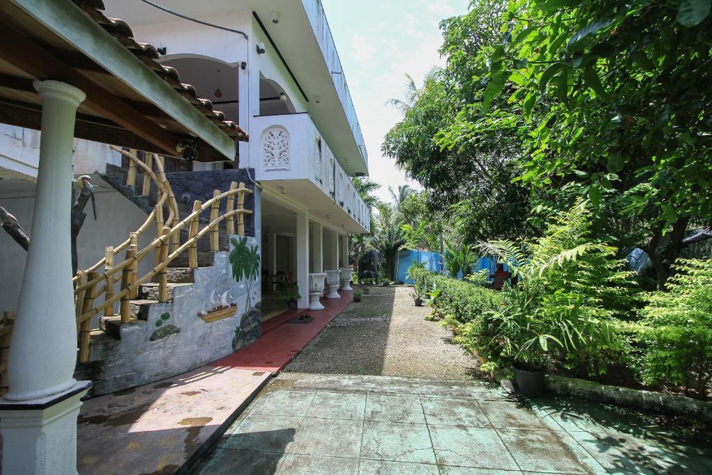 Budova, kde se bed and breakfast nachází