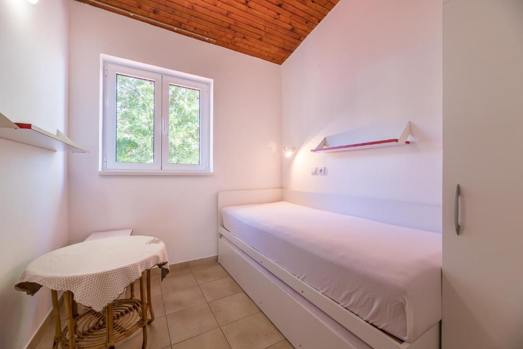 Posteľ alebo postele v izbe v ubytovaní Apartment Alan