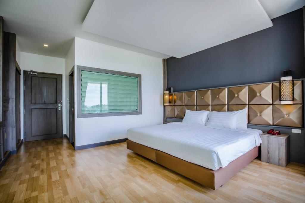 Postel nebo postele na pokoji v ubytování Add Plus Hotel & SPA
