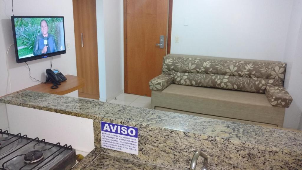 Flat no Golden Dolphin Grand Hotel - 4 pessoas  Flat no Golden Dolphin Grand Hotel - 4 pessoas