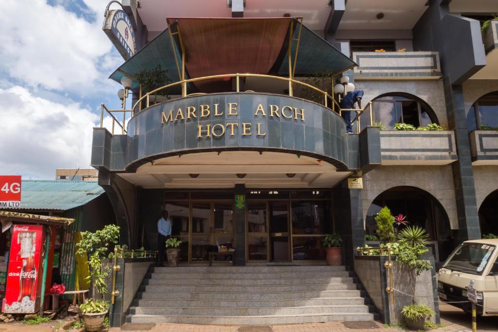 Exteriér nebo vchod ubytování Marble Arch Hotel