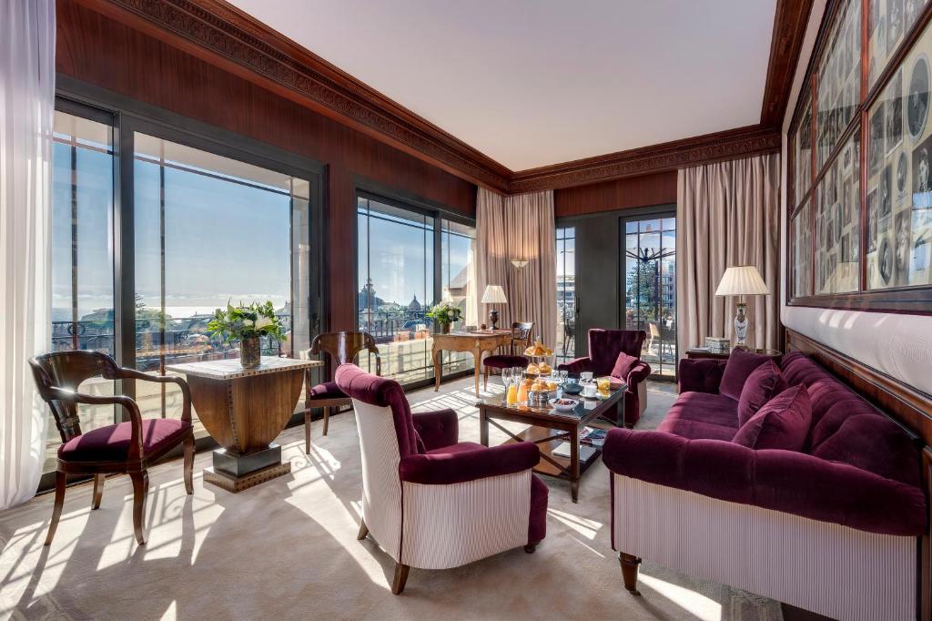 Posezení v ubytování Hôtel Métropole Monte-Carlo