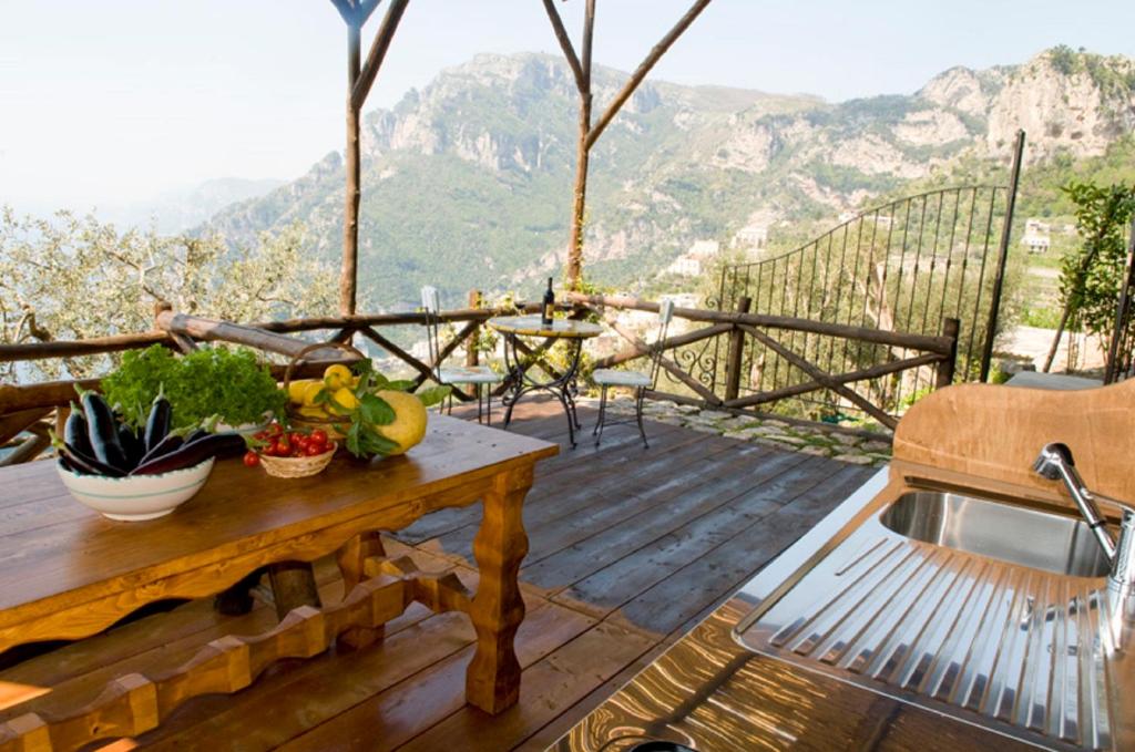 Nespecifikovaný výhled na hory nebo výhled na hory při pohledu z bed and breakfast