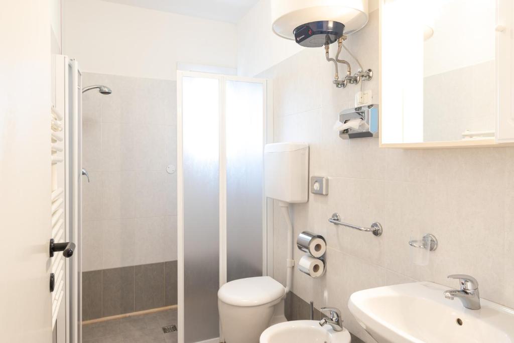 Kúpeľňa v ubytovaní Villa Lucchese