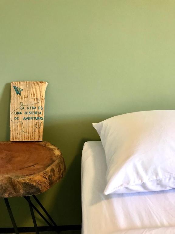 Postel nebo postele na pokoji v ubytování Chalés das Margaridas