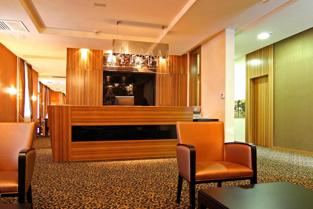 Posezení v ubytování Hotel Crystal