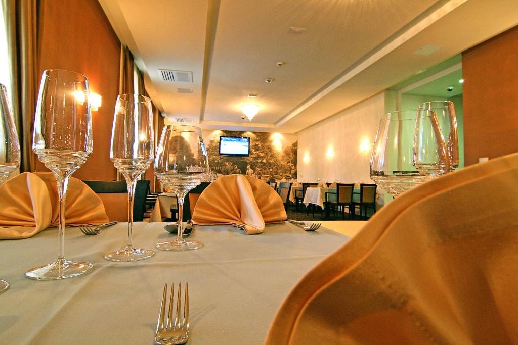 Posezení v ubytování Hotel Crystal