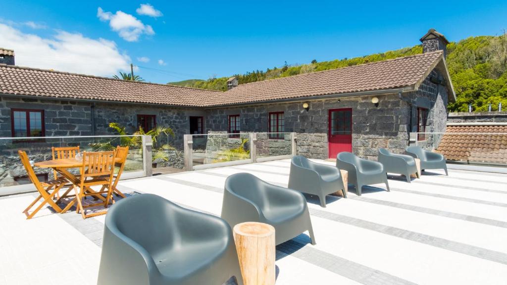 Posezení v ubytování Quinta do Torcaz