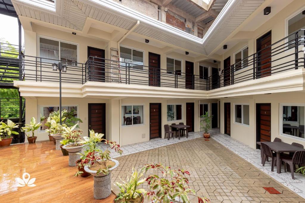 Balkón nebo terasa v ubytování Happy Grey Hotel Vigan