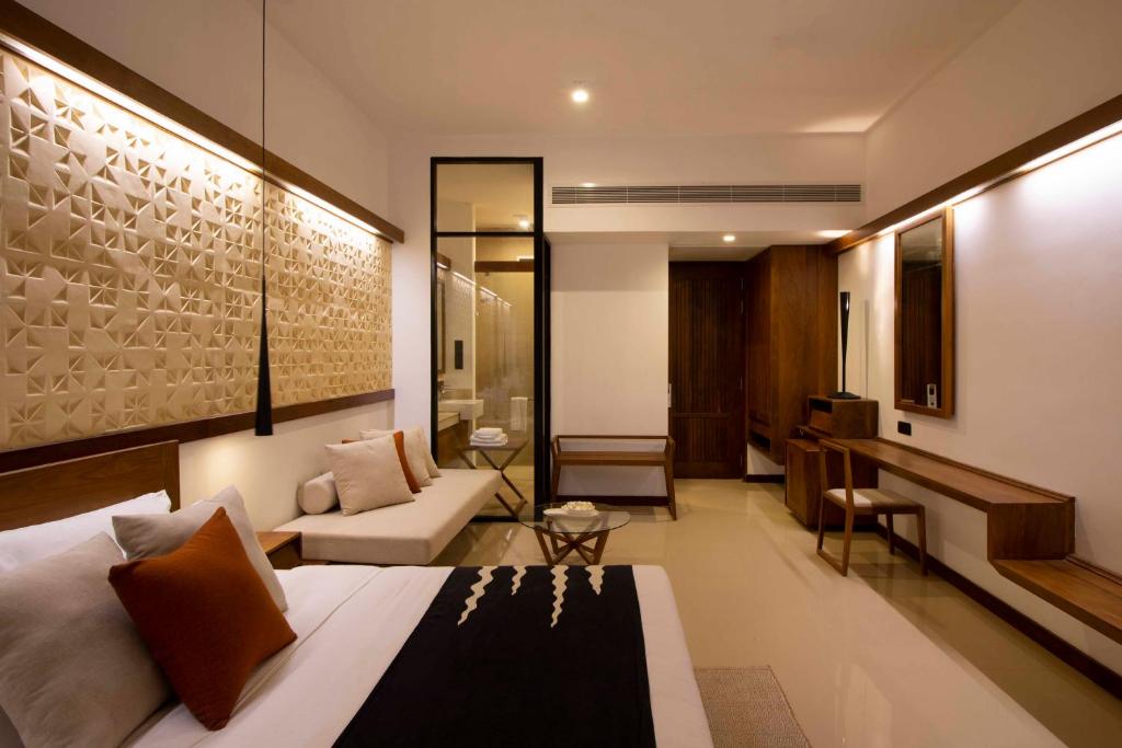 Posezení v ubytování Goldi Sands Hotel