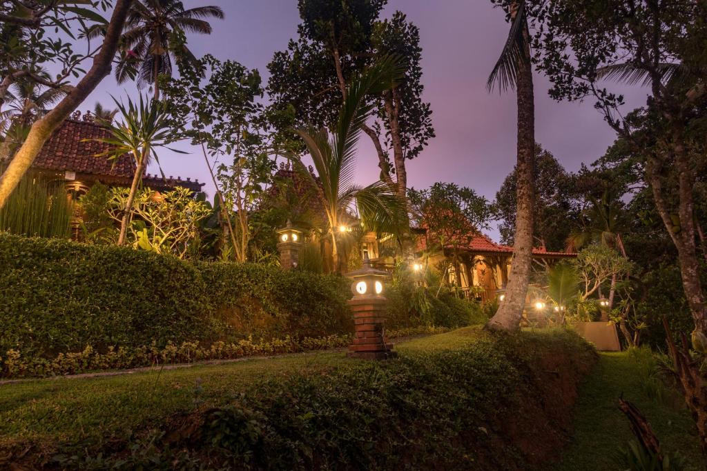 Zahrada ubytování Villa Be Bali Hut Farm Stay