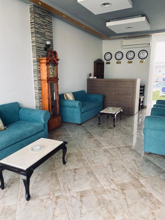 Posezení v ubytování Golden Plaza Dahab Resort