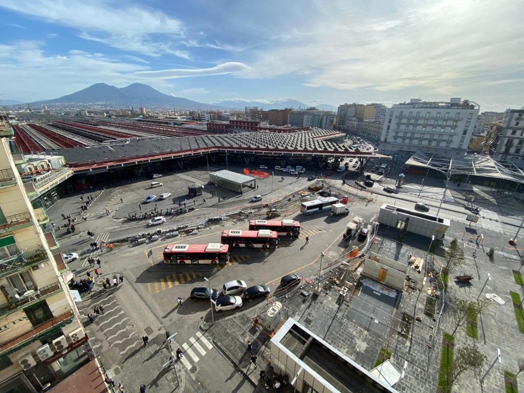 A general view of Nápoly or a view of the city taken from a panziókat