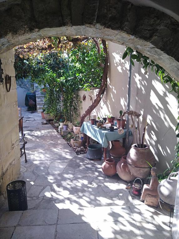 Zahrada ubytování Avli-the courtyard