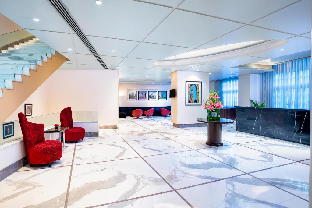Posezení v ubytování Radisson Blu Marina Hotel Connaught Place