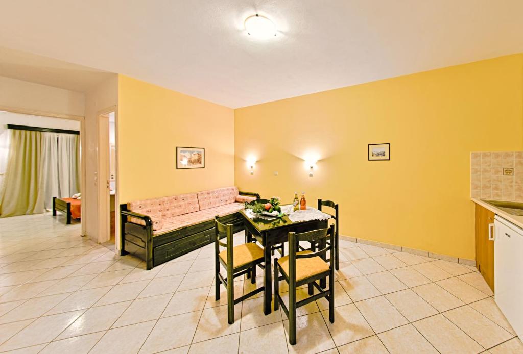 Posezení v ubytování Remezzo Studios & Apartments
