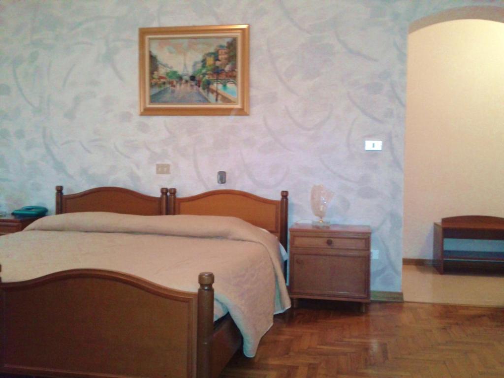 Postel nebo postele na pokoji v ubytování San Gabriele