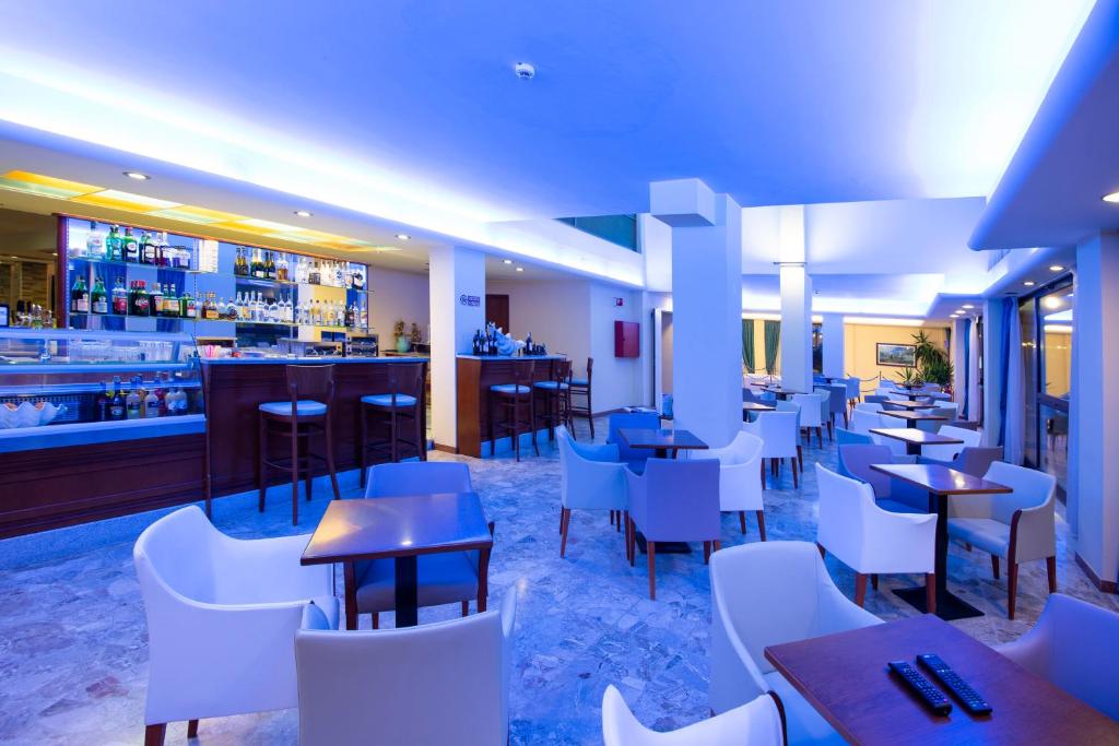 Posezení v ubytování Hotel Columbus