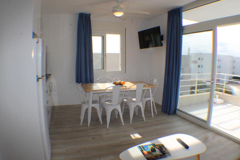 Posezení v ubytování Agi Rescator Apartments