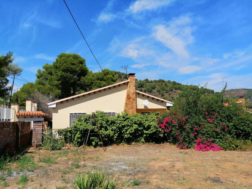 Zahrada ubytování CHALET MONTPRATS, SERRA