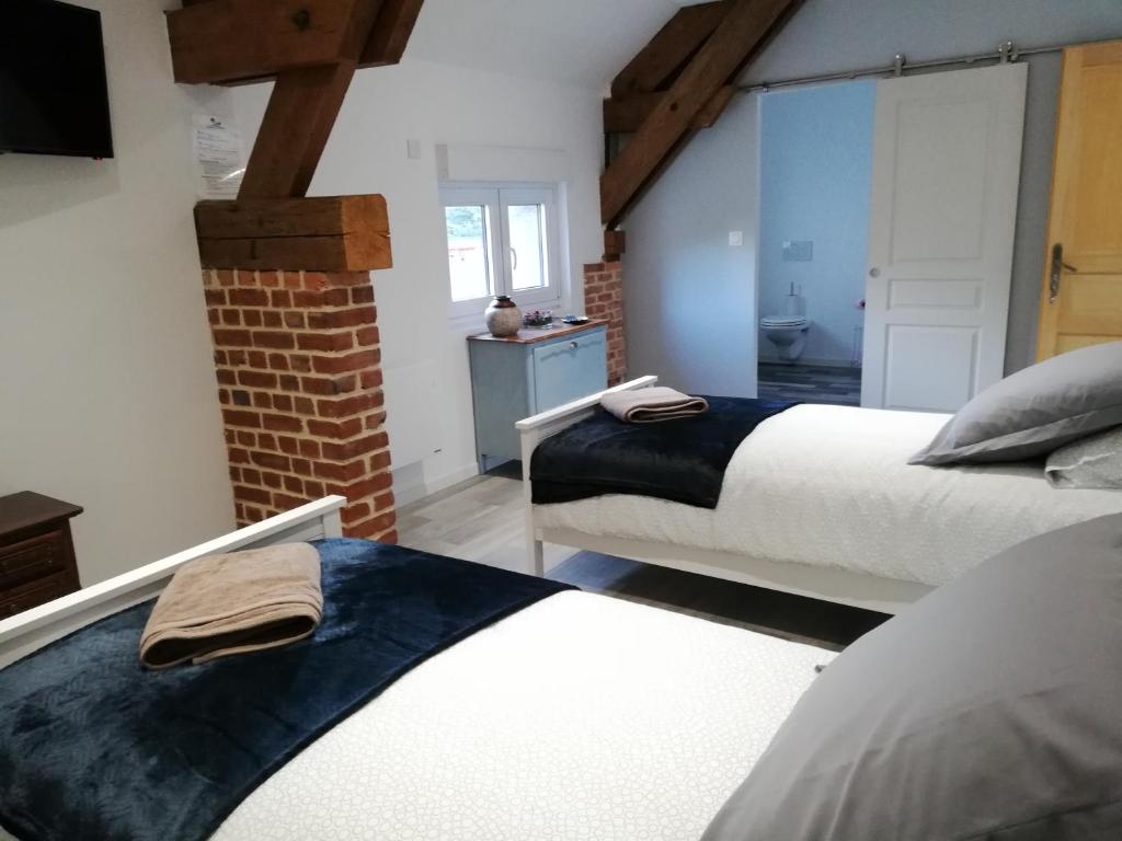 La Grange Du Bosquet - Twin Room With Shower