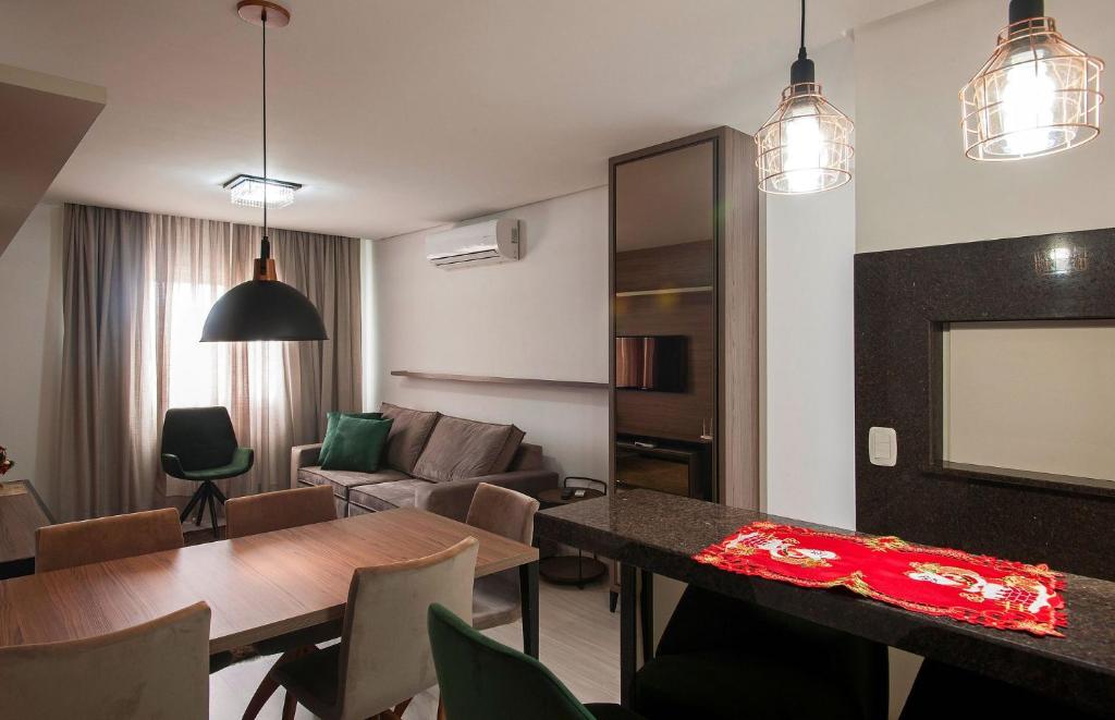  PARAÍSO DE DOM PEDRO - Apartamento novo com 2 quartos no Centro de Canela