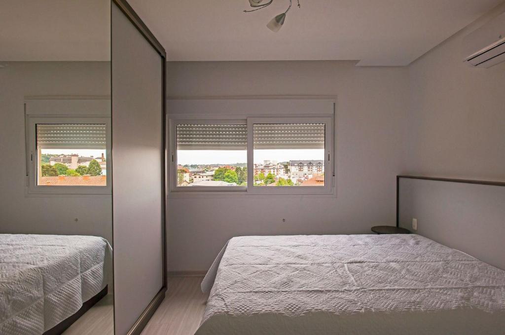  PARAÍSO DE DOM PEDRO - Apartamento novo com 2 quartos no Centro de Canela
