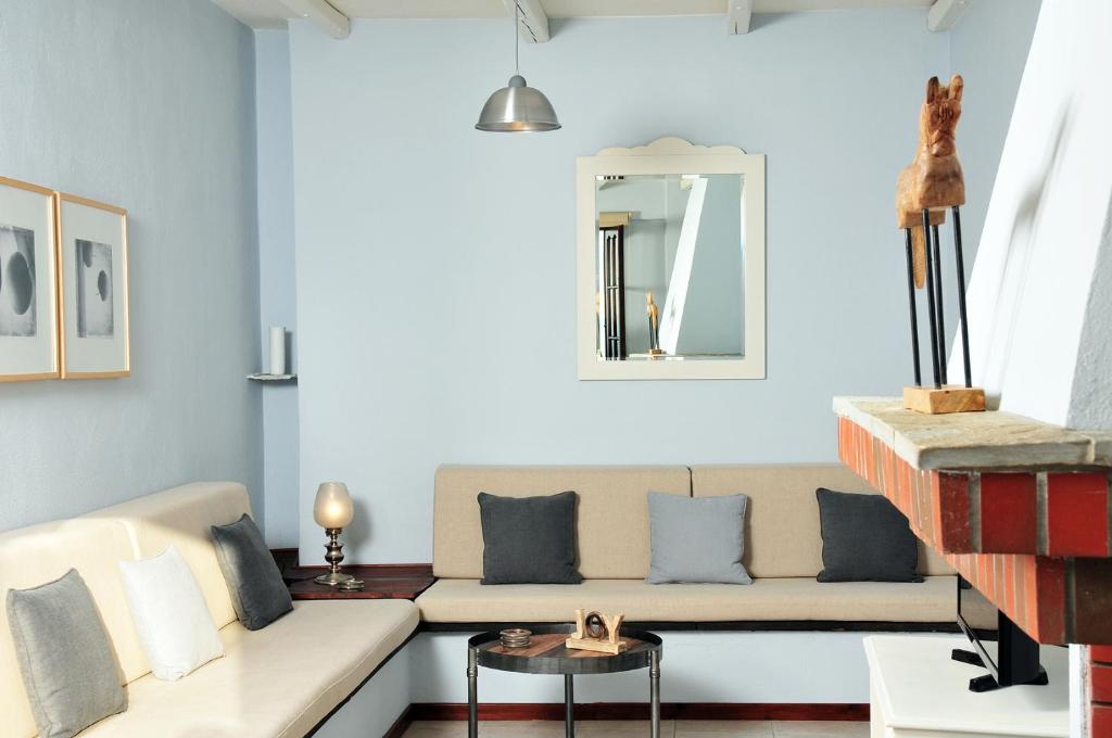 Posedenie v ubytovaní BLUE GREY cottage