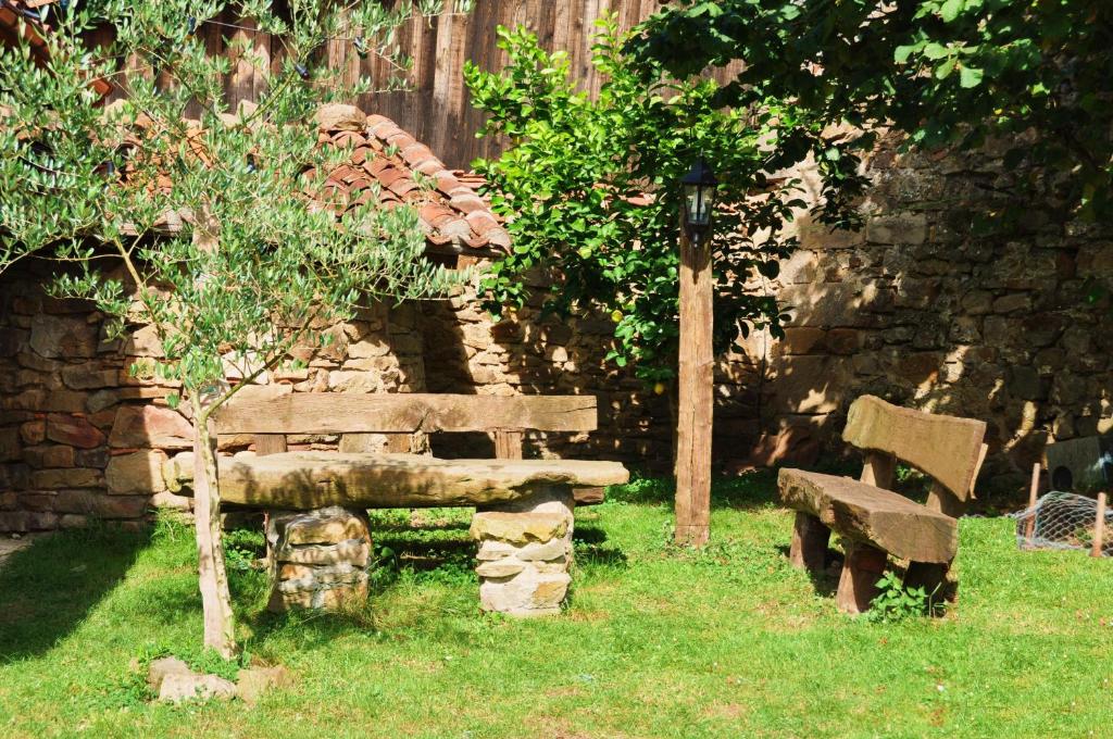 Zahrada ubytování Casa Rural Altzuste Landetxea