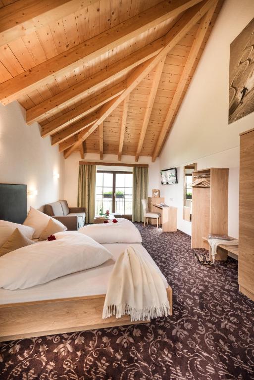 Postel nebo postele na pokoji v ubytování Hotel Puint