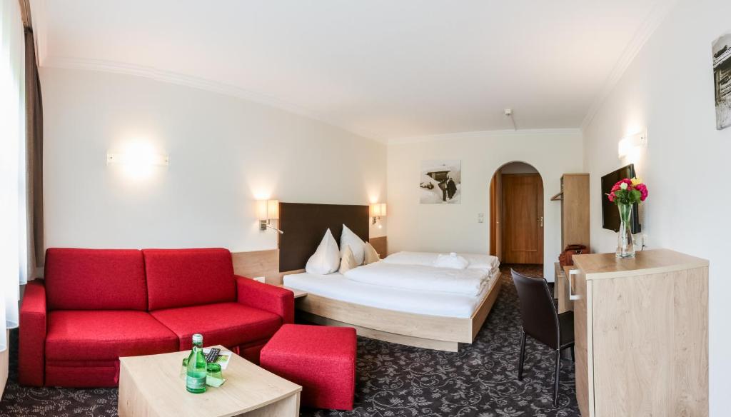 Postel nebo postele na pokoji v ubytování Hotel Puint