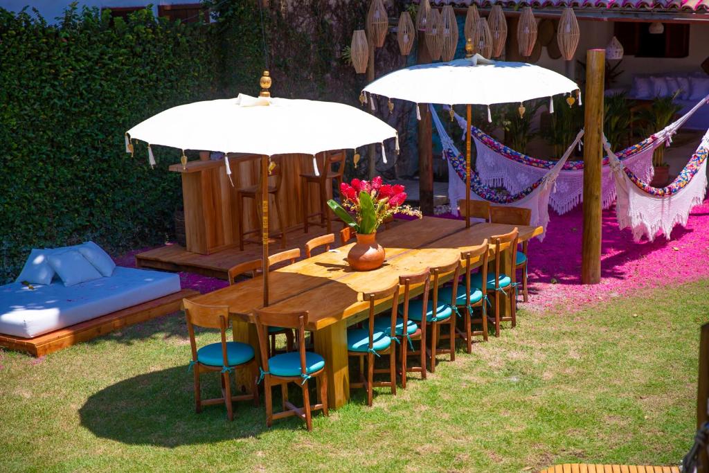 Zahrada ubytování Casa Rabanete Trancoso