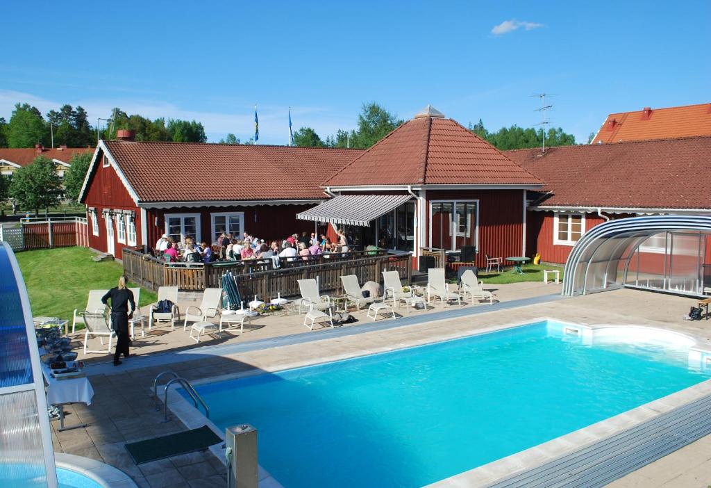 Bazén v ubytování Best Western Hotel Vrigstad nebo v jeho okolí