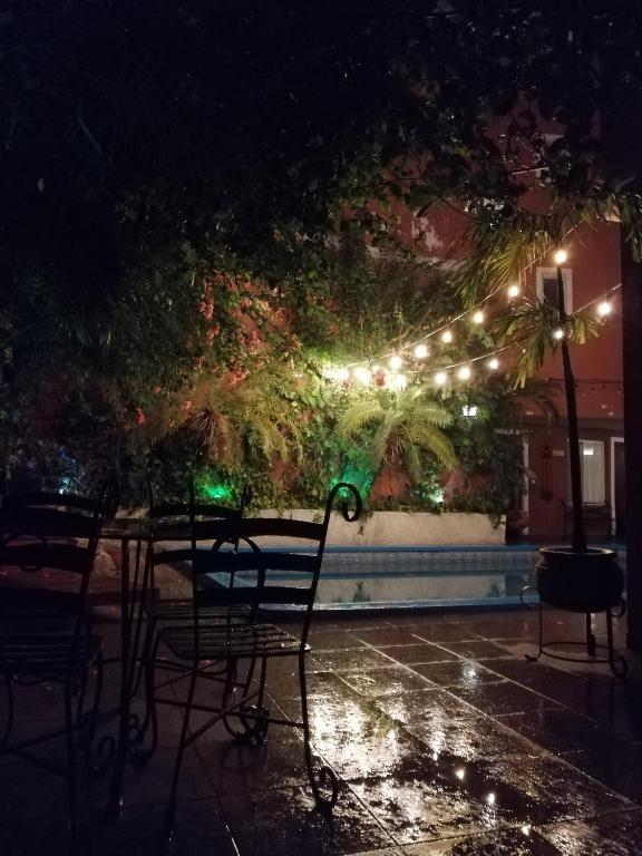 Bazén v ubytování Hotel Reforma nebo v jeho okolí