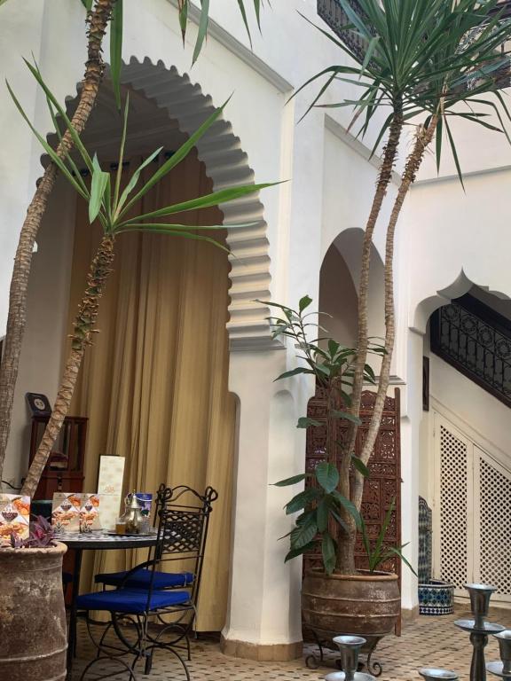 Posezení v ubytování Riad Ghali Hotel & SPA