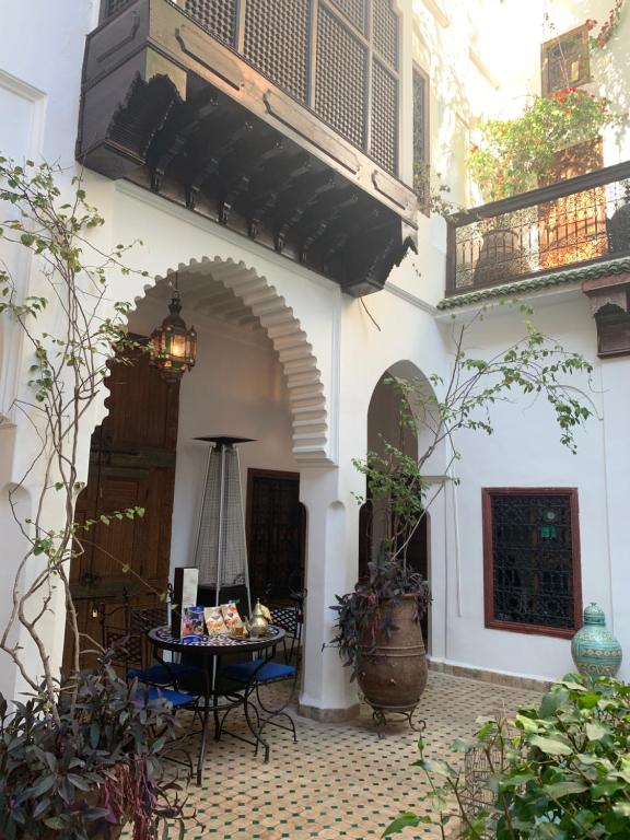 Balkón nebo terasa v ubytování Riad Ghali Hotel & SPA