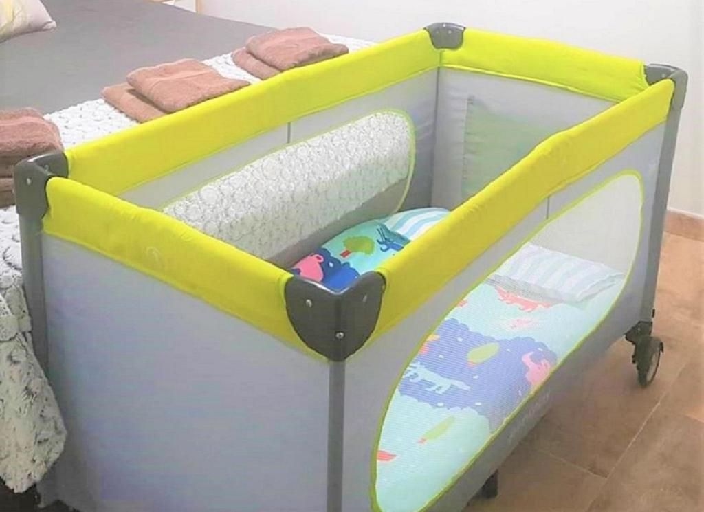 Postel nebo postele na pokoji v ubytování Apartamento Salou Vistas Mar - Piscina