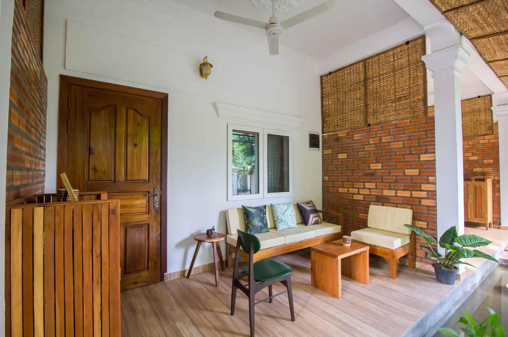 Posezení v ubytování ANGKOR DINO HOME