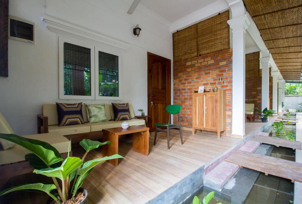 Posezení v ubytování ANGKOR DINO HOME