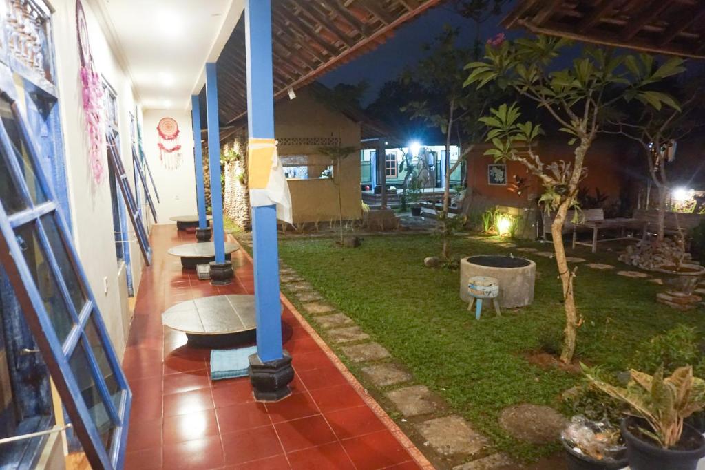 Zahrada ubytování Damuh Guest House