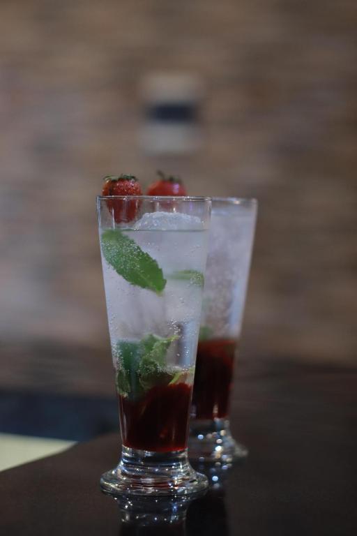 Nápoje v ubytování Baratha Hotel & Resto