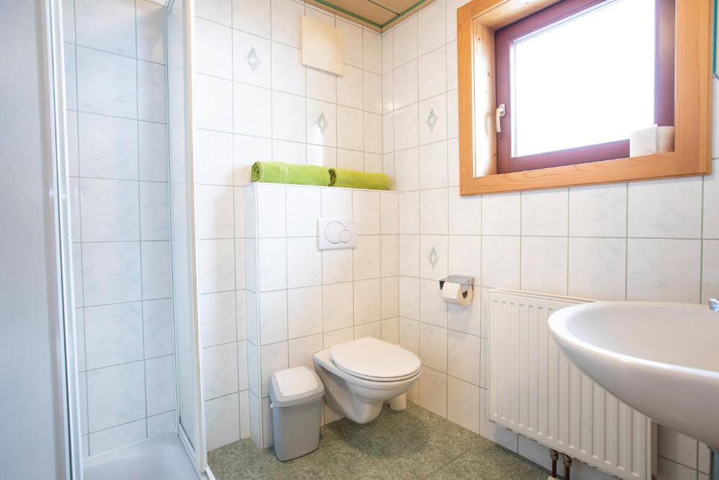 Koupelna v ubytování Haus Nr. 1