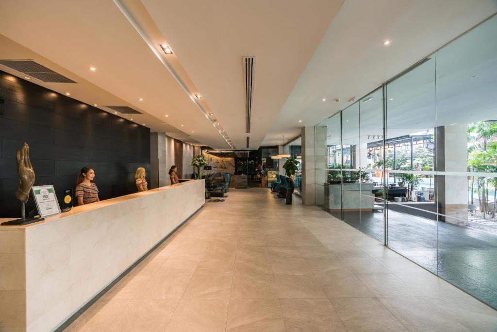 Vstupní hala nebo recepce v ubytování Hotel Vista