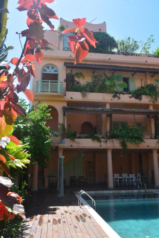 Bazén v ubytování Casa Maria nebo v jeho okolí