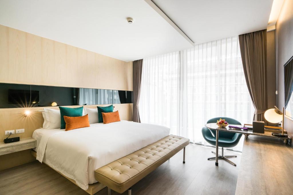 Postel nebo postele na pokoji v ubytování Hotel Vista